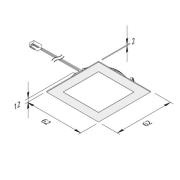 FAQ 58 integreret LED-møbellys 3 stk, 3 W, 3.000 K