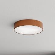 Loftlampe Cleo 400, kobber, sensor, IP20, Ø 40 cm, metal