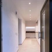 Indbygget loftlampe med LED Acrux, Ø 17 cm, sølvfarvet mat, CCT