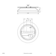 EVN Catino LED-loftslampe, CCT, 30 cm