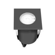 EVN 654120A LED nedgravningsspot, 220-240V kantet