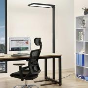 Arcchio Nelus LED-gulvlampe til kontor sort sensor