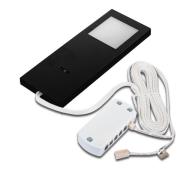 LED Slim-Pad F underskabslampe dæmper 3.000 K sort