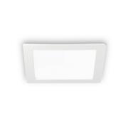 Indbygget loftlampe med LED Groove firkantet 11,8x11,8 cm