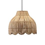 PR Home Pia udendørs hængelampe lavet af naturfiber, stik med kabel