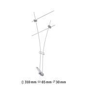 Paulmann Comet enkeltspot til wiresystem, krom