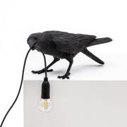 SELETTI Bird Lamp legesyg LED-bordlampe, sort