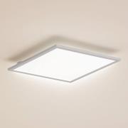 Lindby LED-panel Enhife, hvid, 40 x 40 cm, metal, 4.000 K