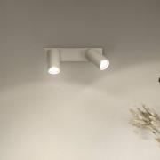 LEDVANCE Octagon LED-spotlight, dæmpbar, to-lampe, hvid