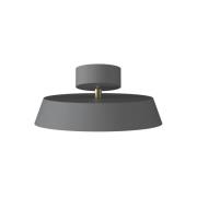 LED-loftslampe Kaito 2 Dim, grå, Ø 30 cm, dæmpbar