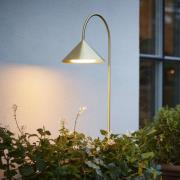 FRANDSEN lampe med jordspyd Grasp, messingfarvet, højde 82 cm