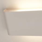 Match Box LED-væglampe, hvid, metal, op/ned, 18 cm