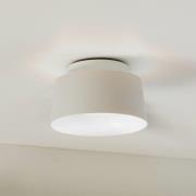 LOOM DESIGN loftlampe Cookie, hvid aluminium Ø 15 cm