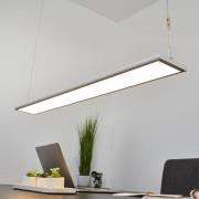 Arcchio LED-kontorpendel Samu, op/ned, dæmpbar, aluminium