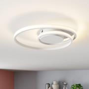 Lindby Kyron LED-loftslampe, mat hvid