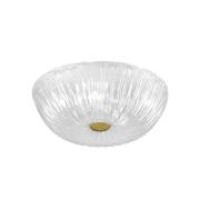 Kolarz Murano Sagredo loftlampe, klar, Ø 30 cm, Murano-glas