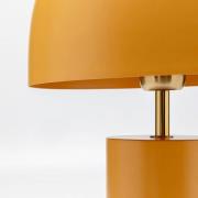 KARE bordlampe Loungy, orange, stål, højde 38 cm