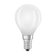 OSRAM LED drop matt E14 2,2W 2700K 470lm 2-pak