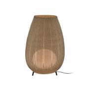 Bover LED-terrasselampe Amphora, 123 cm grafitbrun/beige