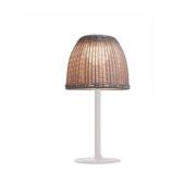 Bover LED-sokkellampe Atticus, højde 40 cm, naturhvid/beige