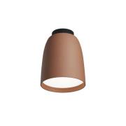 Bover udendørs loftlampe Nut, terracotta, aluminium/stål