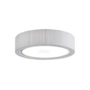 Bover LED-loftlampe Urban, sølv/hvid, Ø 60 cm