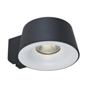 MEGATRON udendørs LED-væglampe Sibu, antracit, 3.000 K, IP54