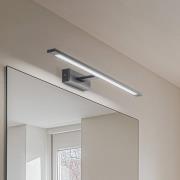 Gallery LED-væglampe, sort, metal, bredde 62 cm, IP44