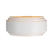 Sofia væglampe, hvid, bredde 30 cm, aluminium, E14