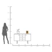 KARE billedramme Gold Leaves, 10 x 15 cm, guldfarvet