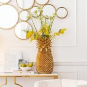 KARE Ananas dekorativ vase, højde 50 cm, polyresin, håndlavet