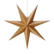 Papirstjerne Kiara, brun, E14, højde 75 cm