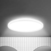 LED-loftlampe Move, sensor, Ø 42 cm, IP44, hvid, 4000K