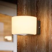 Philips udendørs LED-væglampe Otis UE, hvid, stål, IP44