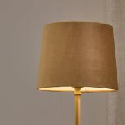 PR Home Bordlampe Tove, gul, højde 56 cm, metal/stof