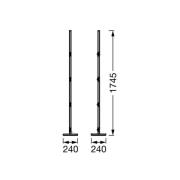 OSRAM SMART+ WiFi LED-indendørslampe CONVERT MAGIC sort RGB