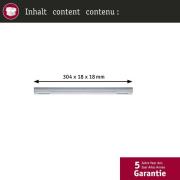 Paulmann Midtestrøm URail Zigbee, krom mat, lang