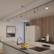 Paulmann URail kabelføring Zigbee 1 m, krom mat