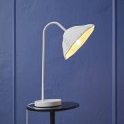 OSRAM bordlampe Decor Lotus Leaf, 1 lyskilde, hvid, papir, E14