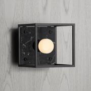 Buster + Punch væglampe Caged Wall small, marmor sort