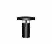 HÜBSCH LED-batteridrevet bordlampe BringMe Mini, sort mat, 20 cm