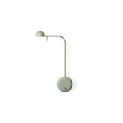 Vibia Pin 1680 LED-væglampe, 39 cm, grøn