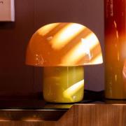 KARE bordlampe Mushroom, orange, metal, 20 cm, E14