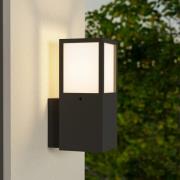 Udendørs væglampe Facado 2 Square, aluminium, mørkegrå, E27