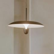 New Works LED-pendellampe Kantarell, Ø 55 cm, sort