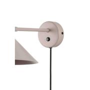 Globen Lighting væglampe Cannes, beige, Ø 20 cm