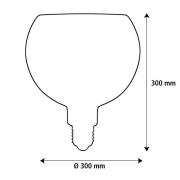 SEGULA LED Floating Filo sand G300 E27 6W 2.200 K dæmpbar