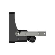 Theben LED-udendørs vægspot theLeda B20 dual, sort, IP65