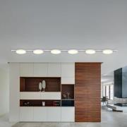 Skinne-sæt DUOline Camillus, hvid, 3 m, 6 lyskilder 2 lyskilder