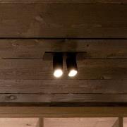 WEVER & DUCRÉ LED-indbygningsspot Ceno 1.0 sort 927 bladfjeder
